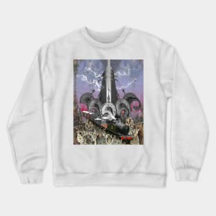 Steampunk Time Machine Crewneck Sweatshirt